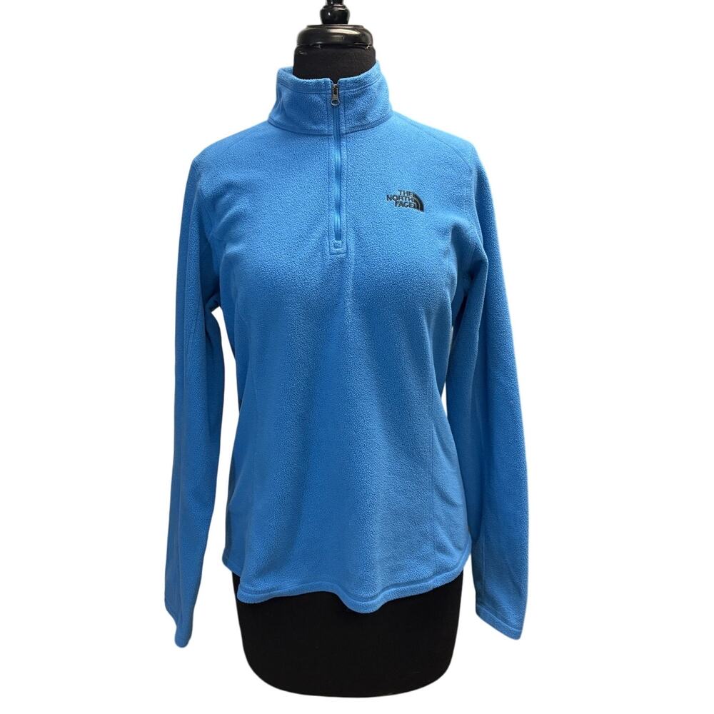 The North Face Blue Fleece 1/4 Zip Pullover Women’s M CP8RHAJ